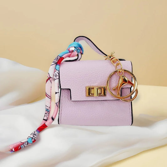 Kely Style Mini Bag Coin Purses Trapezoidal Flap Small Bag Fashion Pendant Exquisite Lock Lipstick Bag Scarf Dec Headphone Bags