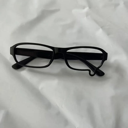 Y2K Anime Crying Glasses Dripping Tears Black Frame Unisex Retro Kawaii Fashion Eyewear Halloween Cosplay Cute Accessories Gift