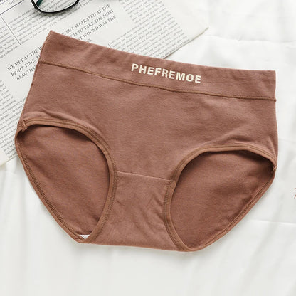 Fashion Seamless Women Panties Underpants Sports Sexy Pure Cotton Female Breathable Underwear Women's Solid Color Lingerie