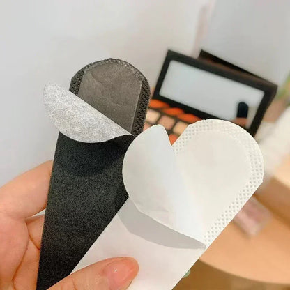 40PCS Hat Sweat Absorber Stickers Summer Cap Liner Bands Sweatband Visor Hats Size Reducer Adhesive Sweat Absorbing Strips Pads