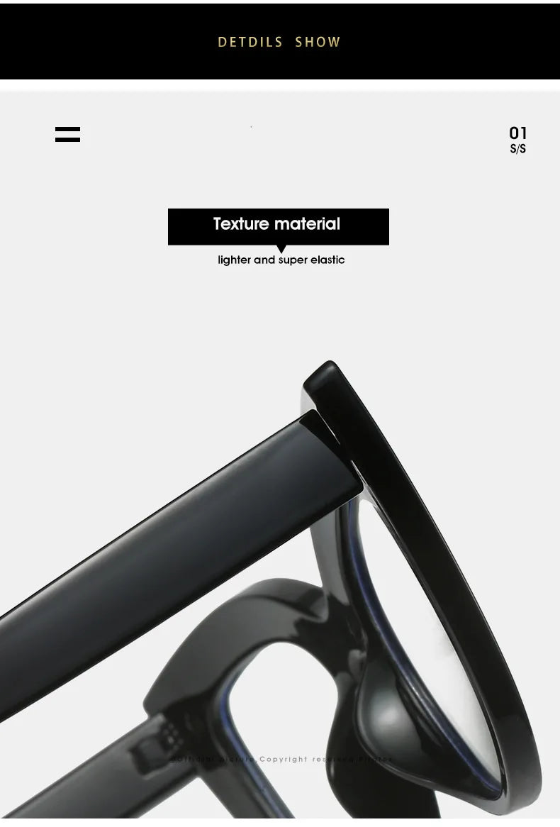 Women's Cat Eye Glasses Frame Fashion Anti Blue Light Transparent Eyeglasses Retro Optical Clear Lens Spectacle Eyeglass Female