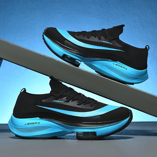 Men Running Shoes Breathable Race Cushioning Outdoor Jogging Sneakers Trainer Luxury shoes Couple Non-Slip Mesh Off-road Shoes