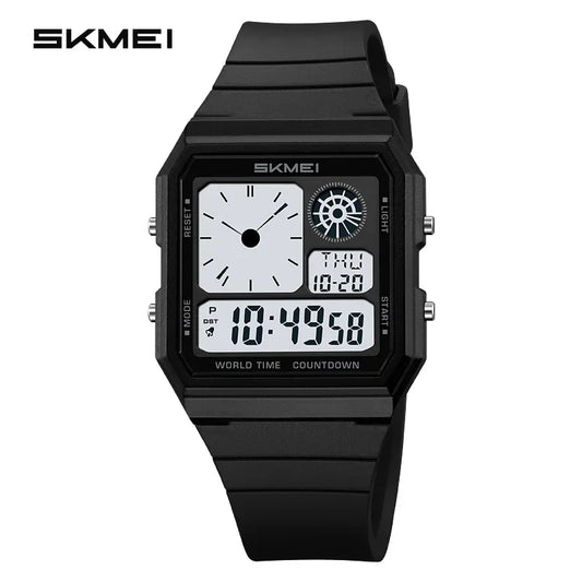 SKMEI 2347 LED Military Display Mens Digital Wristwatches Sports Watch for Men Waterproof Chrono Date Week Clock Reloj Hombre