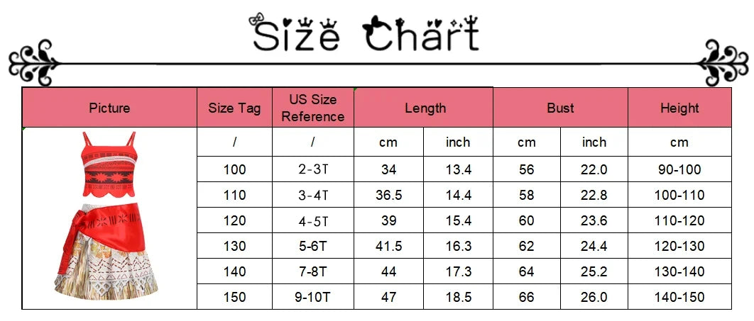 Girls Outfit Cosplay Children's Costume Party Princess Dress Summer Casual Beach Dress Necklace Wig Set Party Dresses For Girls