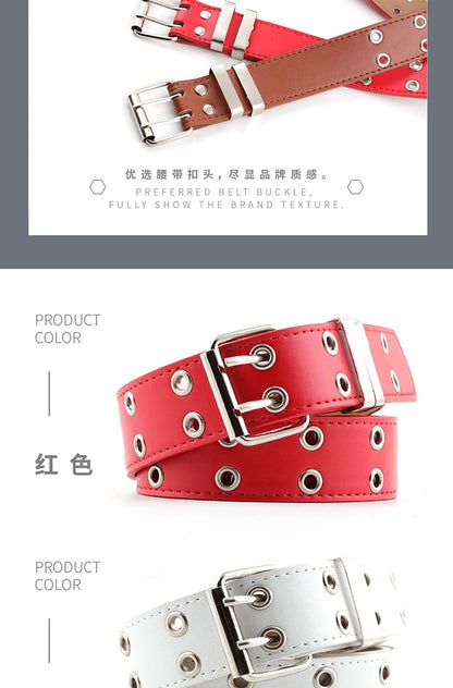 110cm Design White Men Chain Decorative Belt Popular Hip Hop Punk Style Casual Jeans Fashion Wholesale Stock European American