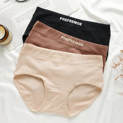 Fashion Seamless Women Panties Underpants Sports Sexy Pure Cotton Female Breathable Underwear Women's Solid Color Lingerie