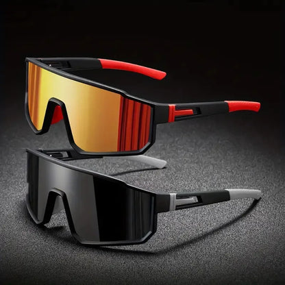 New Arrival Y2K Cycling Sunglasses Windproof Sun Glasses for Men Women Retro-Reflective Sheeting Lens Road Riding Sport Glasses
