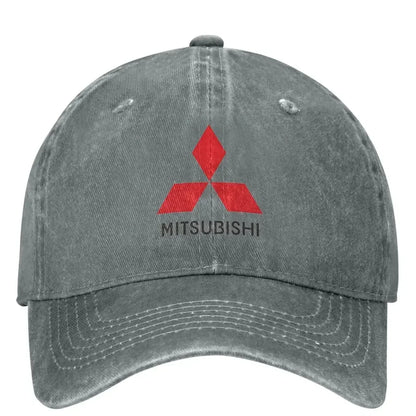 Mitsubishis Logo Heavy Industries Baseball Cap Japan Men Fashion Unisex Truck Driver's Father's Sun Hat