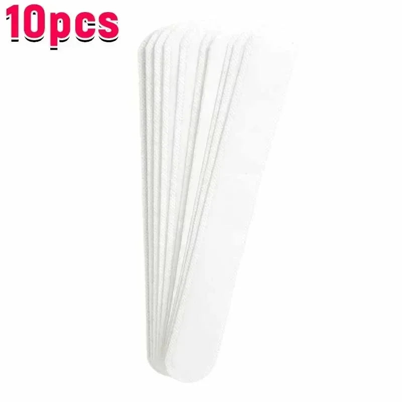 40PCS Hat Sweat Absorber Stickers Summer Cap Liner Bands Sweatband Visor Hats Size Reducer Adhesive Sweat Absorbing Strips Pads
