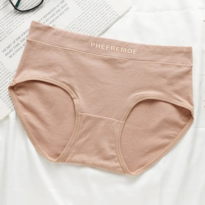 Fashion Seamless Women Panties Underpants Sports Sexy Pure Cotton Female Breathable Underwear Women's Solid Color Lingerie