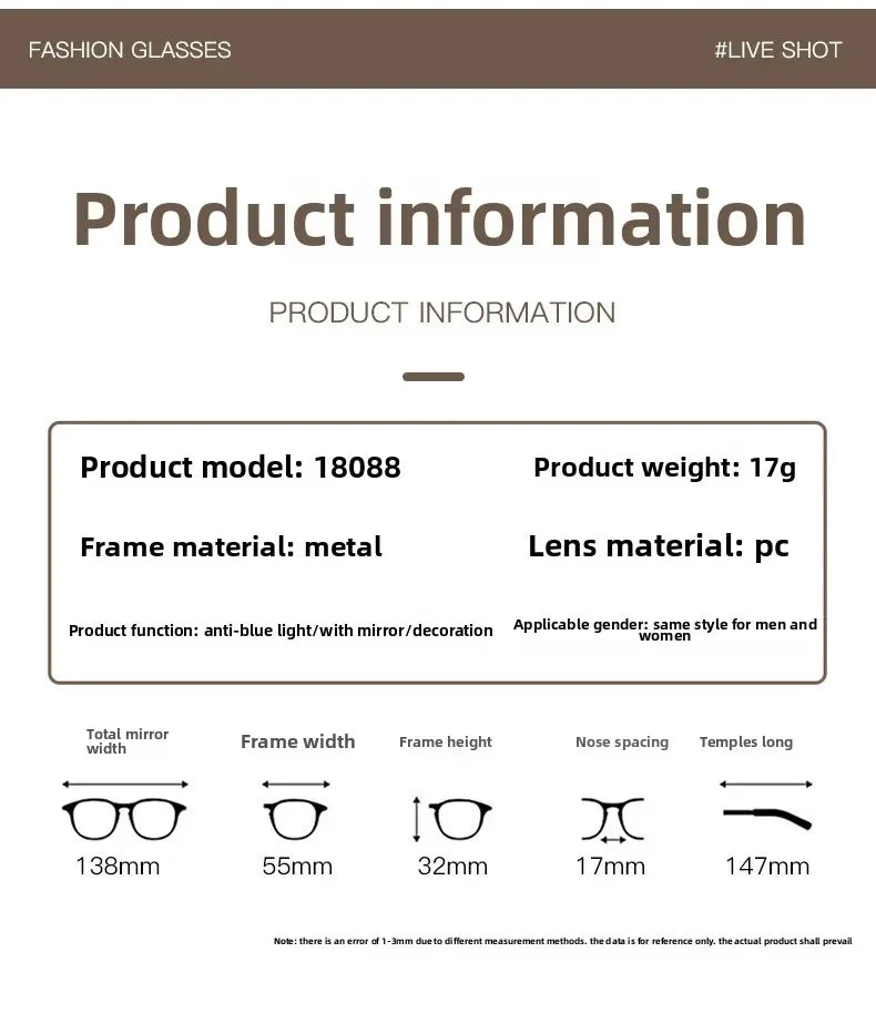 Luxury Rimless Myopia Glasses for Women Men Ultralight Near Sight Glasses Blue Light Blocking Eye Protection Eyeglasses 0 To-4.0