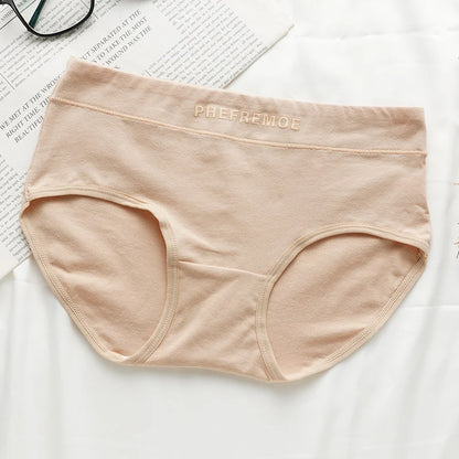 Fashion Seamless Women Panties Underpants Sports Sexy Pure Cotton Female Breathable Underwear Women's Solid Color Lingerie