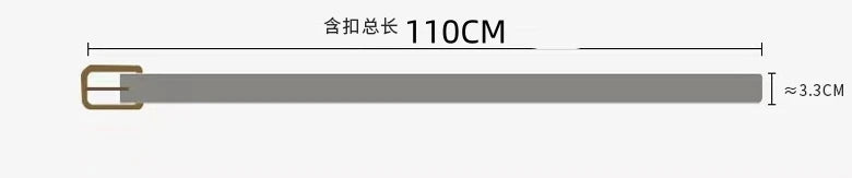 110cm Design White Men Chain Decorative Belt Popular Hip Hop Punk Style Casual Jeans Fashion Wholesale Stock European American