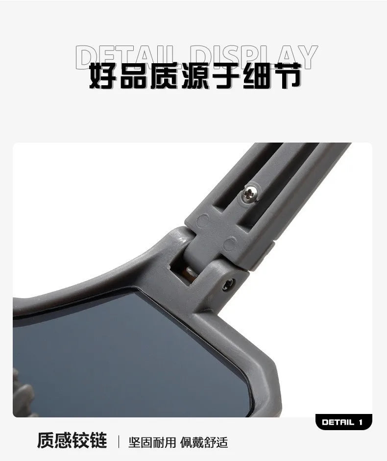 New Arrival Y2K Cycling Sunglasses Windproof Sun Glasses for Men Women Retro-Reflective Sheeting Lens Road Riding Sport Glasses
