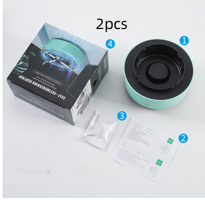 Car Air Purifying Ashtray - Anion Smoke Removal