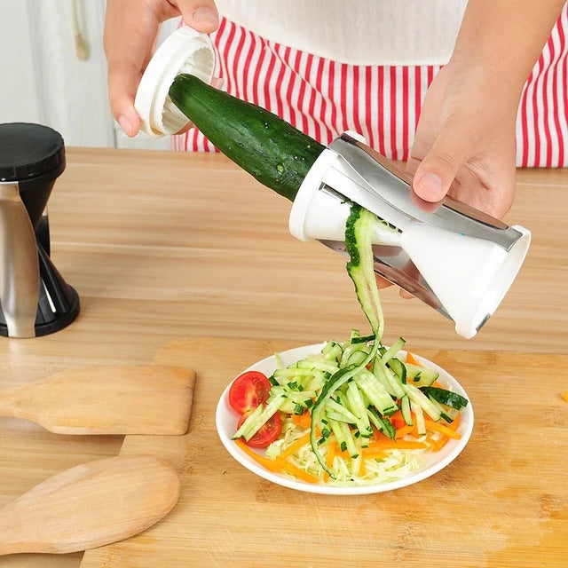 Handheld Vegetable Slicer - Stainless Steel Peeling Machine