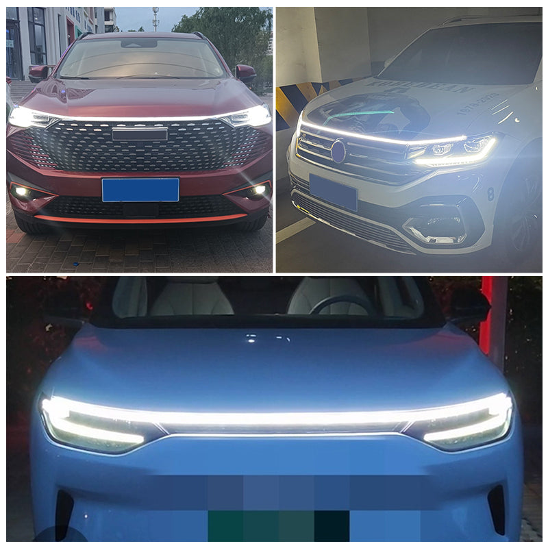 LED Car Hood Ambient Light Strip - Daytime Running Light