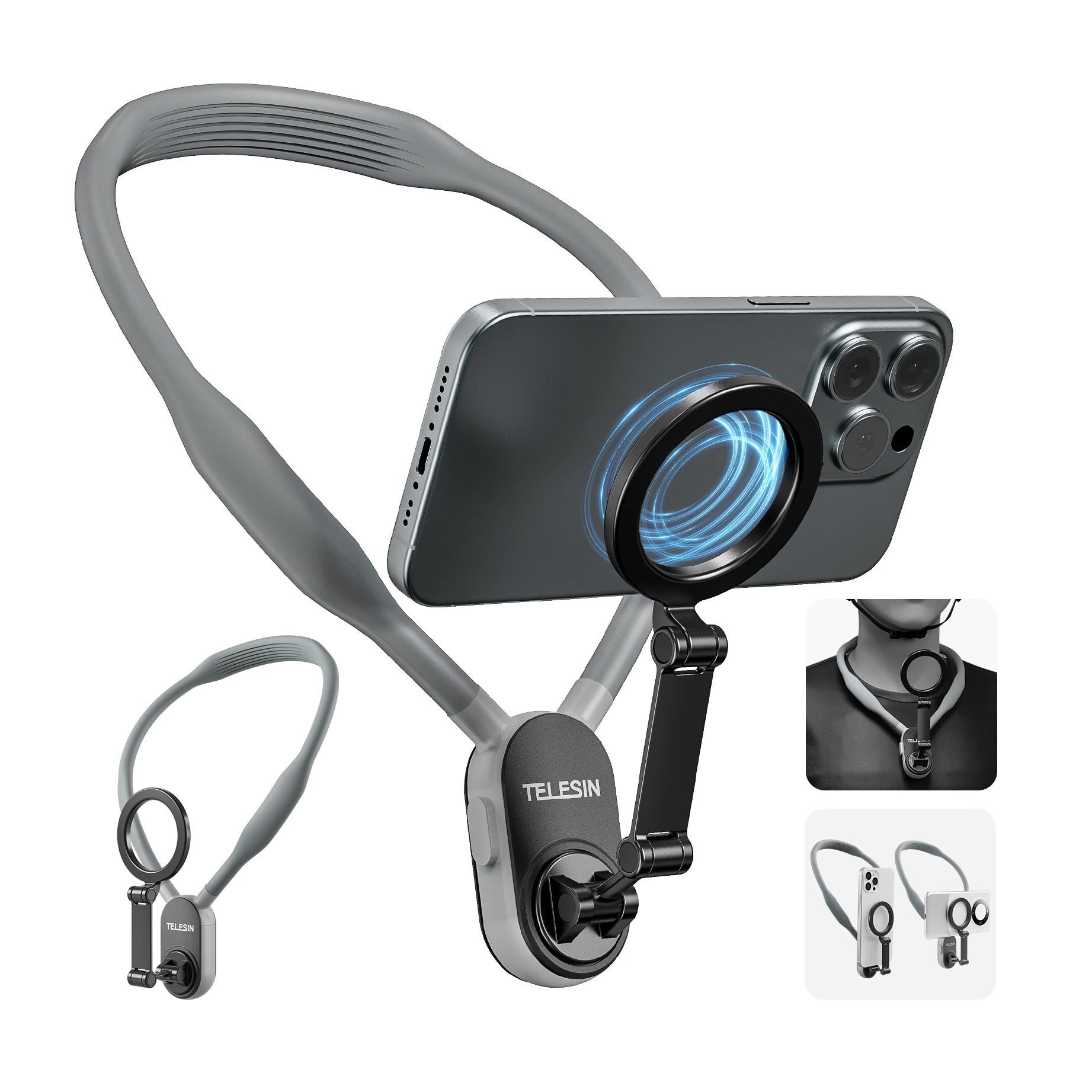 Magnetic Neck Phone Mount