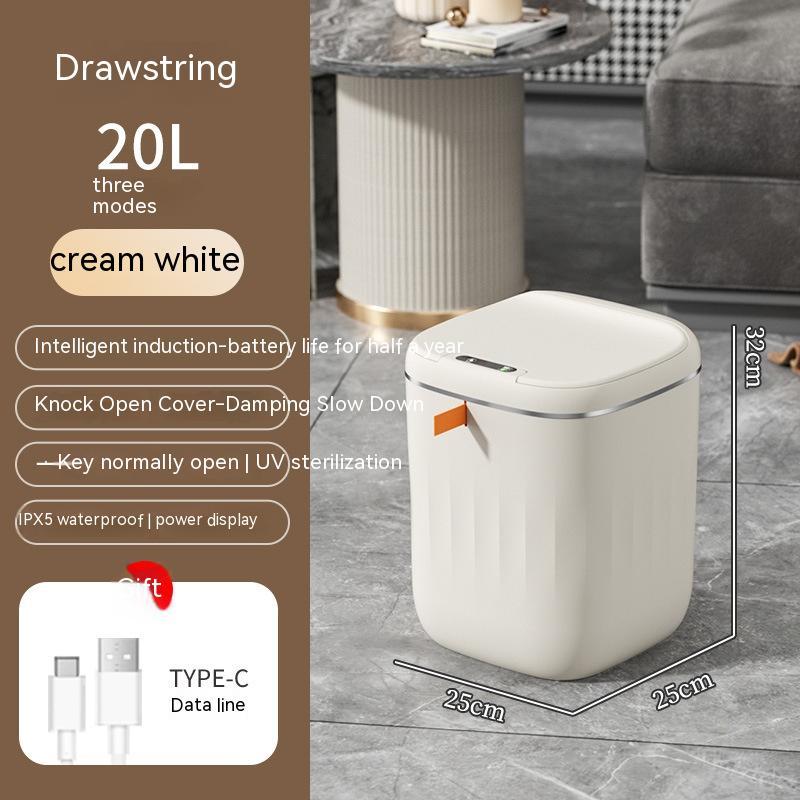 Smart Auto Trash Can - Touchless Sensor Waste Bin