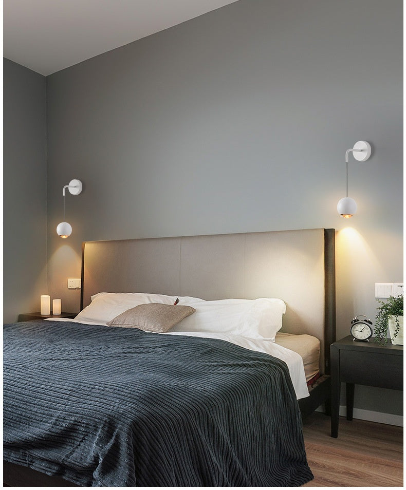 Premium Master Bedroom Hanging Line Wall Lamp