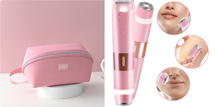 2-in-1 Double-Head Electric Shaver