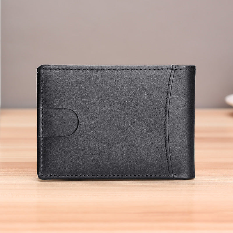 Men's Leather Tracker Wallet - Smart GPS Anti-Theft Wallet