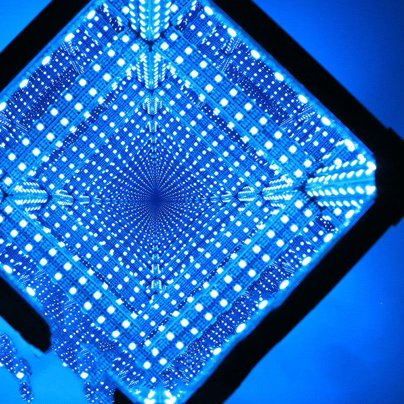 3D Infinity Mirror Cube Lamp - Gaming Room Decorative LED Light