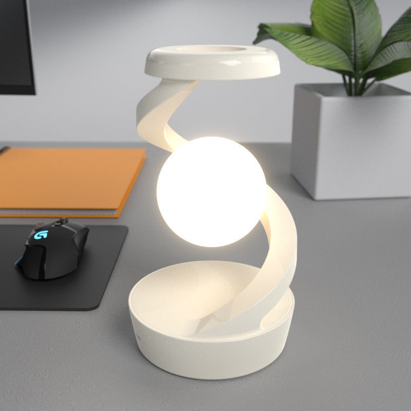 Moon Lamp Wireless Charging Desk Light