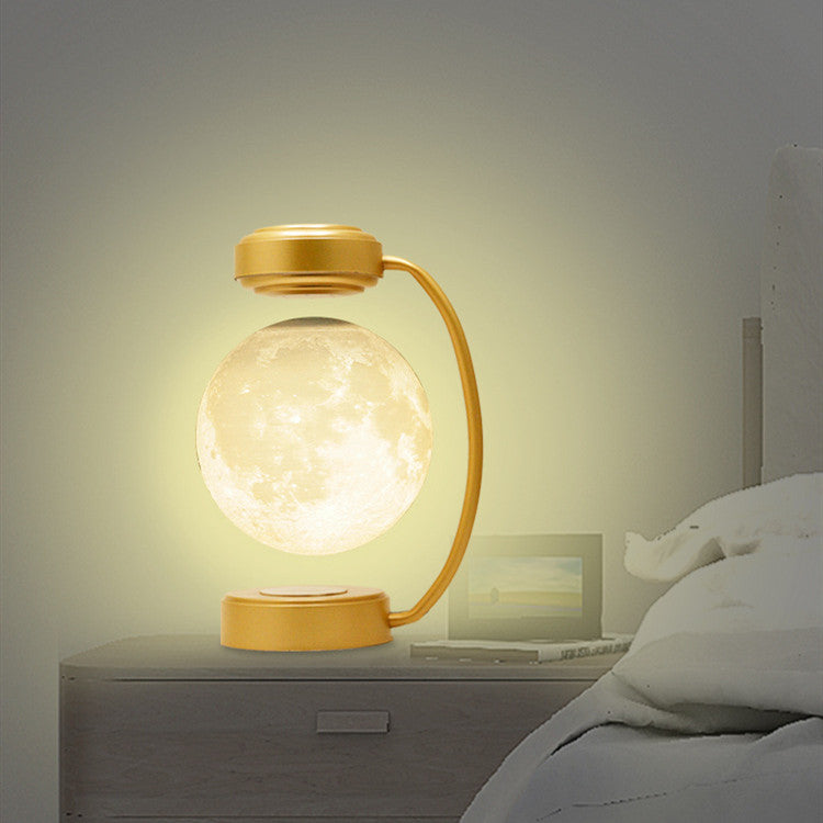 Levitating Moon Lamp - 3D Magnetic Floating Night Light