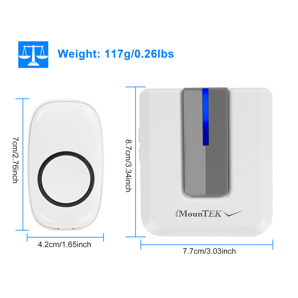Wireless Doorbell (1000 FT Range)