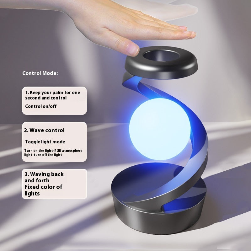 Moon Lamp Wireless Charging Desk Light