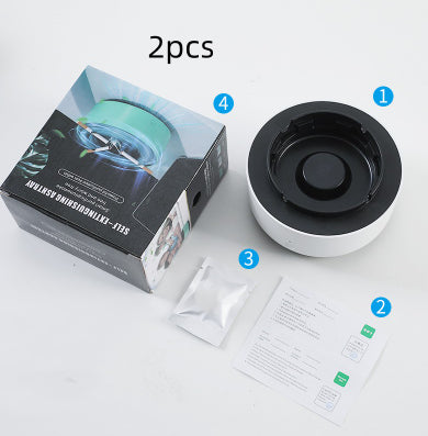 Car Air Purifying Ashtray - Anion Smoke Removal