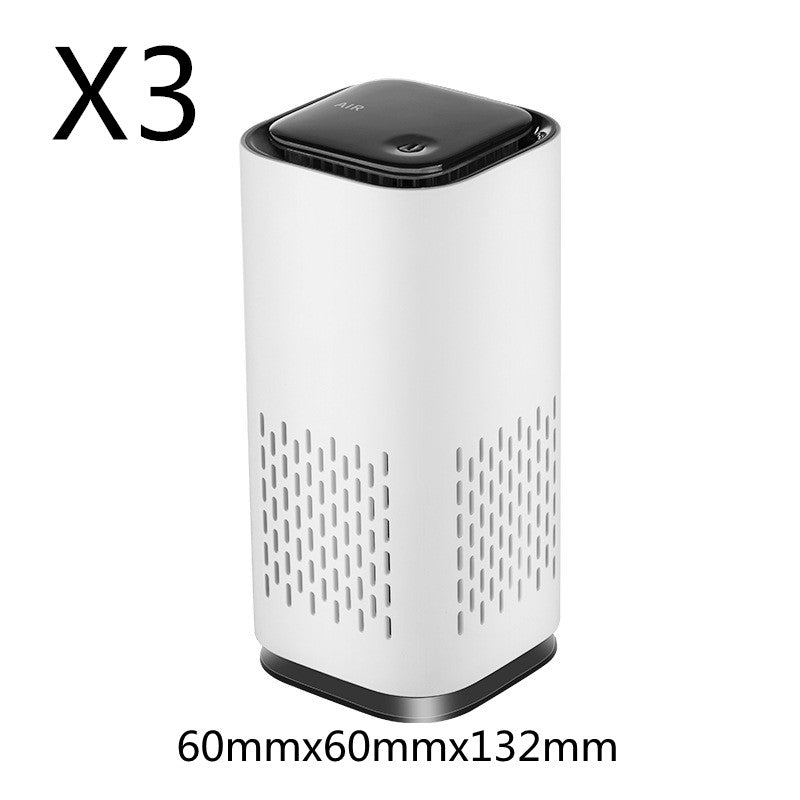Mini Car Air Purifier HEPA Filter