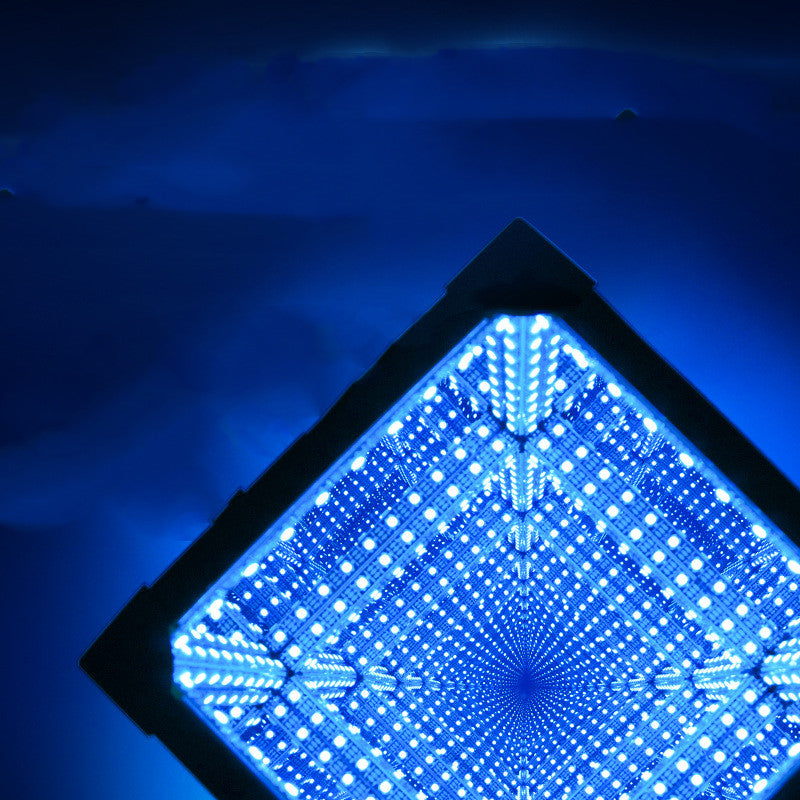 3D Infinity Mirror Cube Lamp - Gaming Room Decorative LED Light