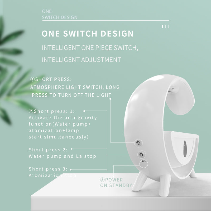 Moon Lamp Wireless Charging Desk Light