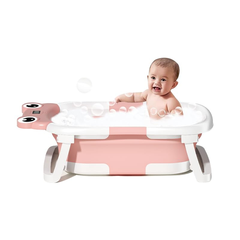 Portable Baby Bath Tub with Cushion