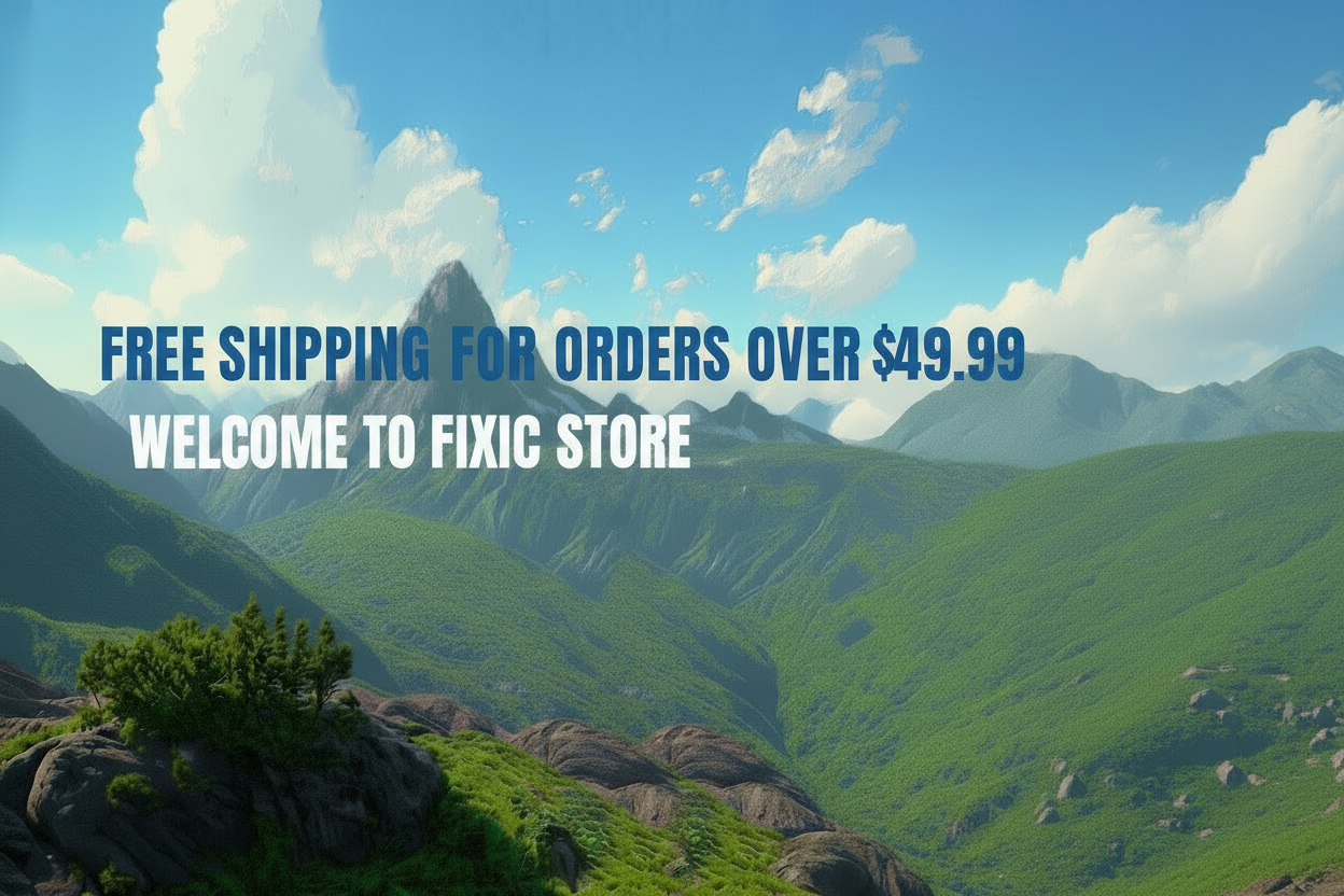 Fixic Store Hero Banner - Landscape
