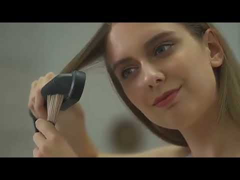 2-in-1 Hair Straightener - Hot Comb & Curling Iron